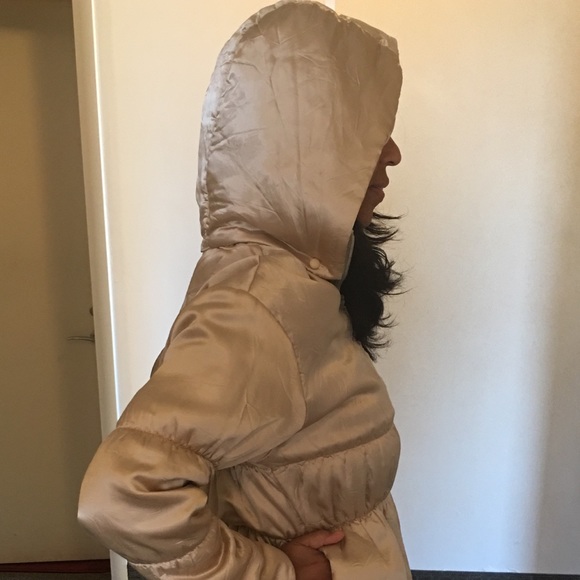 Red Line Womens Size S Shiny Gold Puffer Jacket - Picture 6 of 11